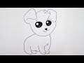 Cách Vẽ Con Chó Đơn Giản Và Cực Dễ Thương | How to Draw a Dog Cute And Easy