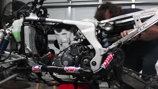 Kfx450R Elka 5 Rear Shock Podium Extraction