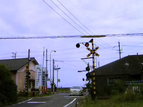 JR指宿枕崎線＃085（前之浜駅～生見駅間）生見踏切