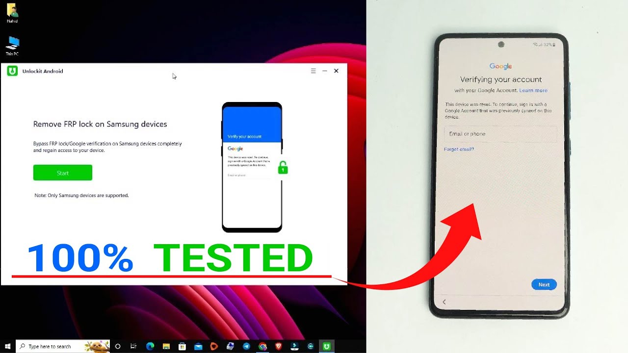 100% TESTED 1 Click: Samsung FRP Bypass Android 100% TESTED 1 Click: Samsung FRP Bypass Android