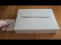 Unboxing Apple MacBook Air 13" Intel i7 8gb RAM 256gig SSD