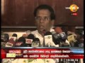 Maithreepala Sirisena Speech 21/11/2014