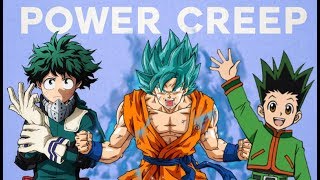 Handling Power Creep in Shonen Anime
