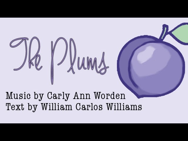 LIVE: "The Plums" A Song Cycle for Mezzo Soprano