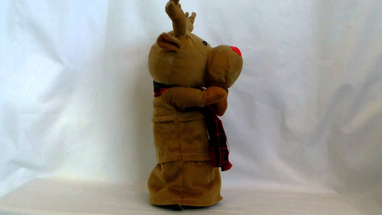 Singing Dancing Reindeer Jingle Bell Rock Christmas Animation YouTube