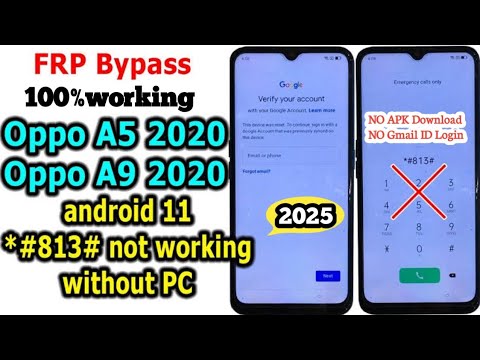 Oppo A5 2020 Frp Bypass || Oppo A9 2020|Google Account Oppo A5 2020 Frp Bypass || Oppo A9 2020|Google Account