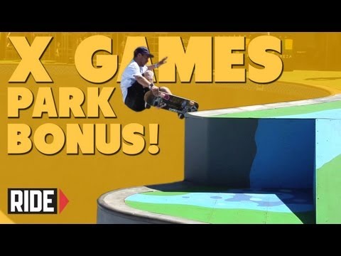 X Games Brazil 2013 -- Bonus Park "Finals" Practice Footage with Barros, Glifberg, and More!
