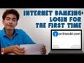 Watch SBI online banking(Part 1)- Login for the first time using internet kit Video