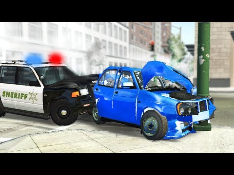 ПОЛИЦЕЙСКАЯ ПОГОНЯ в BeamNG.DRive ПОЛИЦЕЙСКАЯ ПОГОНЯ в BeamNG.DRive
