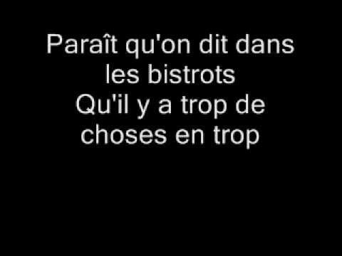 Ça Devient Trop Video