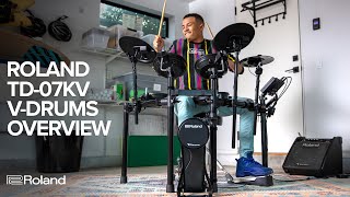 Roland V-Drums TD-07KV Kit Overview