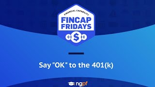 FinCap Friday: Say \