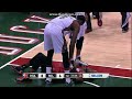 Dwyane Wade's Injury (Crashed Sanders' hip)