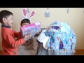 Disney Frozen Giant Surprise Egg - Let It Go Wand + Elsa Anna Dolls -17 Frozen Toys Biggest  Egg