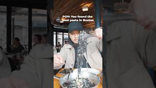 Trying Black Squid Ink Pasta At The Daily Catch Best Pasta In Boston?