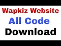 Wapkiz Website All Code Download | Technical Sahani