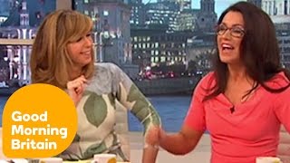 Susanna Reids Wardrobe Malfunction Good Morning Britain