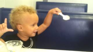 Twins Sissy Feeding Sissy Ice Cream