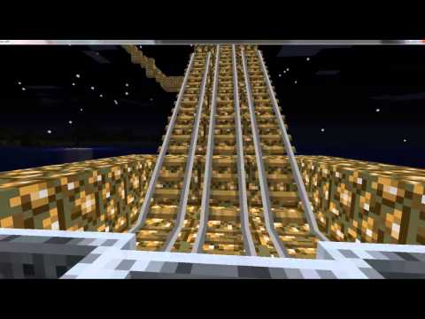 Watch My Minecraft Minecart track FINISHED