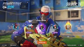 22K Dmg Dafran Insane Soldier 76 Overwatch 2 Season 18 Top 500 Gameplay