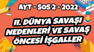 Ayt Sos-2 Tarih - Ii. Dünya Savaşı Nedenleri Ve Savaş Öncesi İşgaller Ayt Sos-2 2022