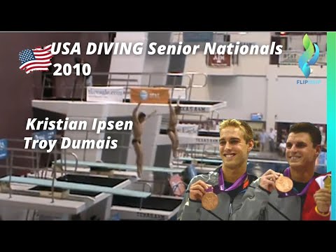 2010 Ipsen and Dumais Synchro 3m finals at Senior Diving Nats