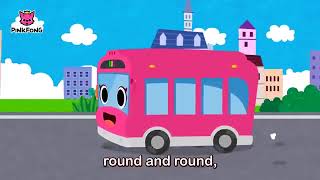 The Wheels On The Pink School Bus Nursery Rhyme And Kids Songs