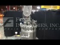 Video Pfaudler, 50 Gallon, 316 stainless steel, jacketed reactor tank