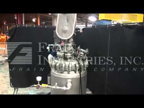 Pfaudler, 50 Gallon, 316 stainless steel, jacketed reactor tank