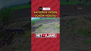 2 Pilotun Şehit Olduğu Uçağın Düşme Anı Kamerada