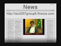 Title:Ahmed Abdallah Sambi Description:The president of Comoros
