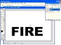 Fire and flames in Photoshop
