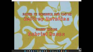 Spongebob End Credits 2002-2003 Dvd