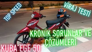 Kuba Ege 50 İnceleme 0 Km 2023 Top Speed Vi̇raj Testi̇ Kroni̇k Sorunlar 0-600-80 Hiz Testi̇