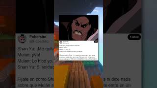 Disney Tumblr Mulán Vs Shan Yu