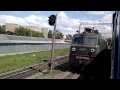 Видео Паровоз Л-3055 следует по перегону Зенит - Киев-Петровка