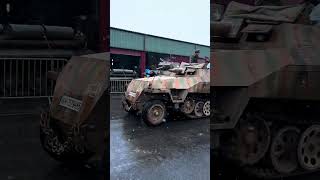 Halftrack Sd.kfz. 2519 Stummel In Action Nuts Weekend 2024 - Bastogne Barracks