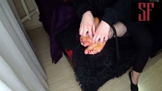 Tickle Challenge With Julia How Long Can She Handle Foot Tickling? Preview
