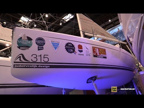 2018 Hanse 315 Sailing Yacht - Walkaround - 2018 Boot Dusseldorf Boat Show