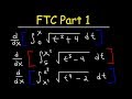 Fundamental Theorem of Calculus Part 1