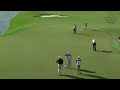Bill Haas sinks long birdie putt at Cadillac in round 2