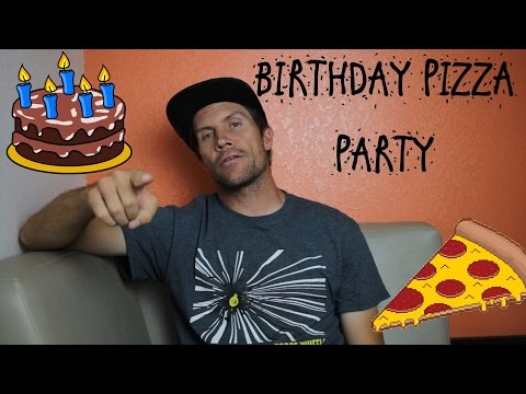 Invitation To My Birthday Pizza Party