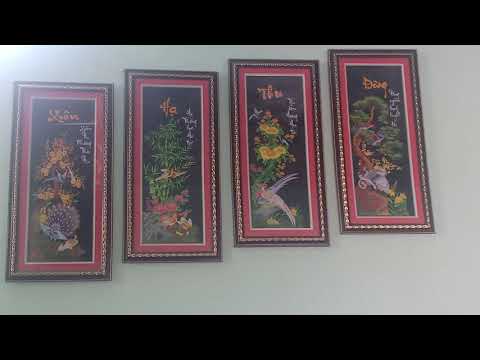 Bán bộ tranh Sơn mài đẹp rẻ.