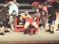 Becca Swanson Benches 551 lbs