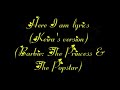 Barbie movie song: Here I am Keiras version lyrics on screen