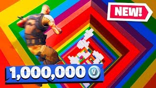 Little Brother Gets 1 Million VBUCKS if he WINS! (Fortnite Epic Dropper Challenge)