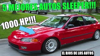 5 MEJORES AUTOS SLEEPER DEL MUNDO