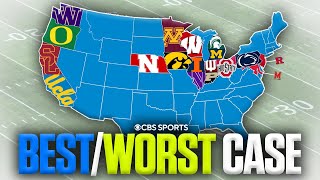 Predicting The Best & Worst Case Record Scenarios For Every Big Ten College Football Team