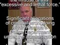 Taser against Passive Resistance - Suspend Chief Jernigan
