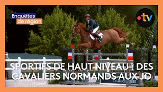 Portraits De Ces Cavaliers Normands, Athlètes Des Jo De Paris